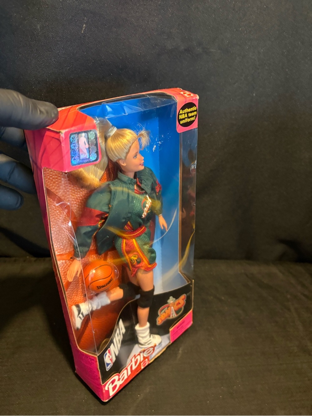 Barbie Doll Seattle Sonics Basketball 1998 Mattel # 20718 Box Dented See Photos - Picture 6 of 9